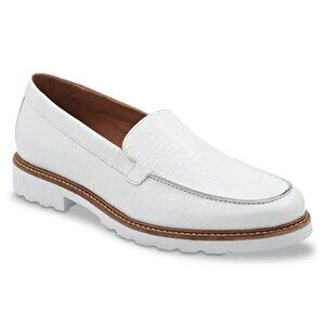 Andre Assous Women's Philipa Almond Toe Embossed Loafers Size 11 (MSRP $220)
